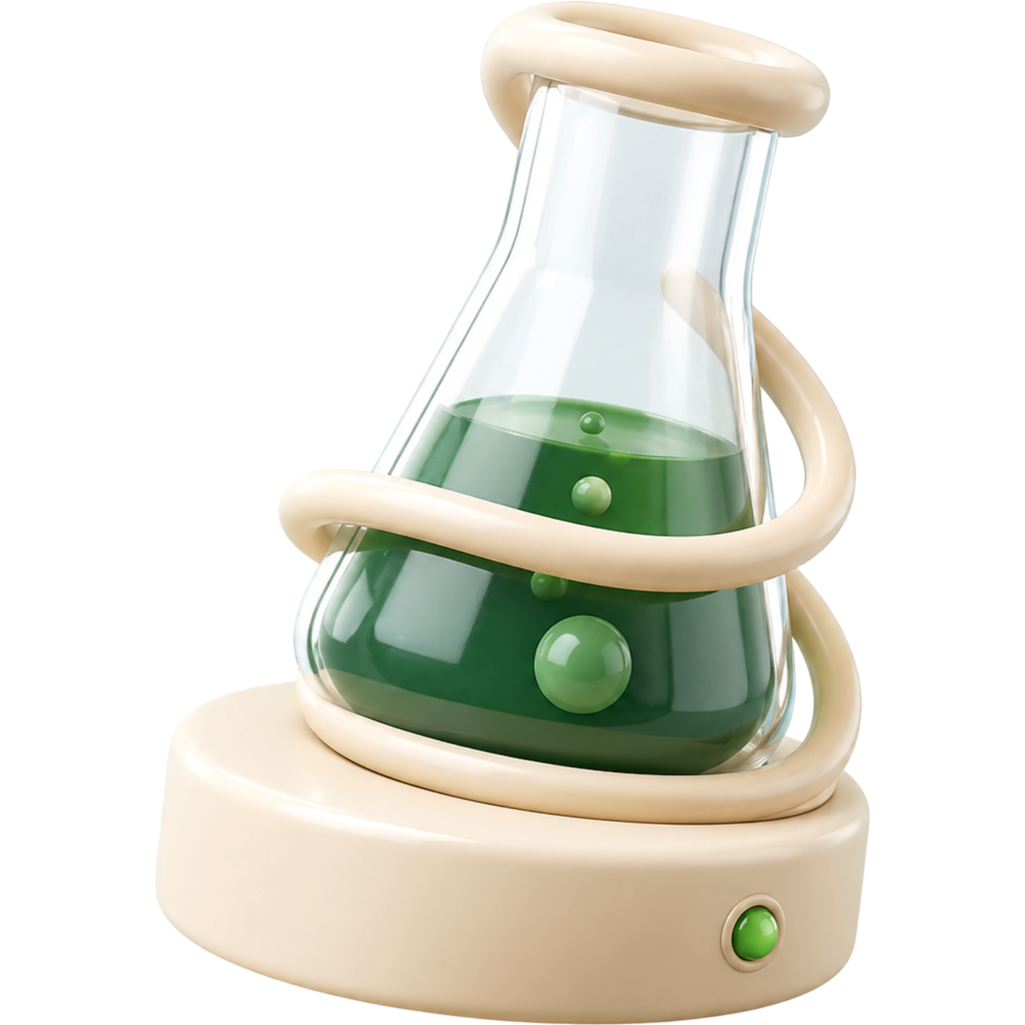 Illustrated lab flask